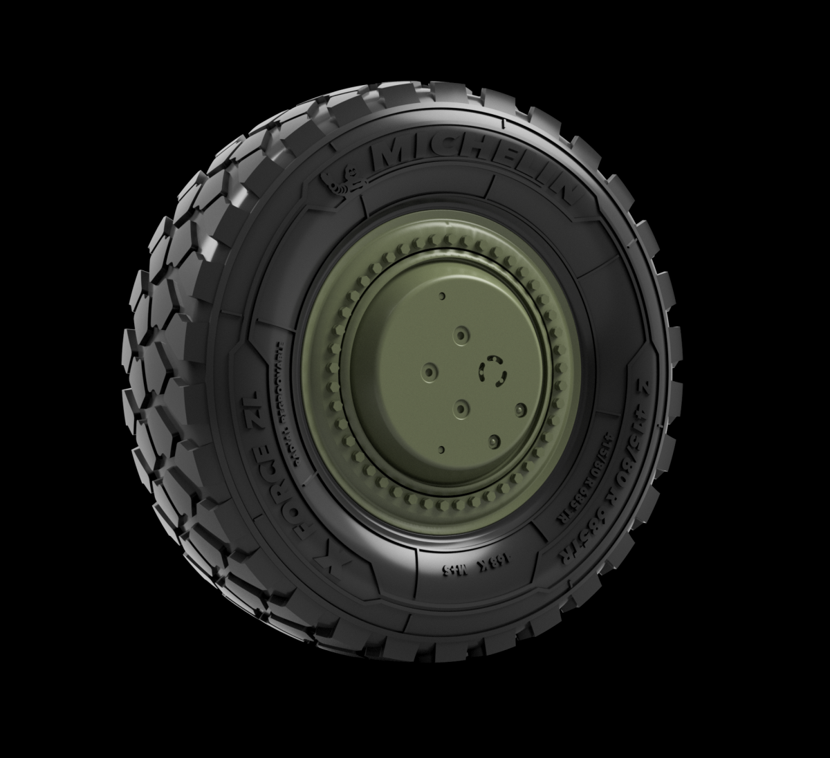 Panzer Art RE35-782 Boxer GTF Road wheels (Michelin X Force) 1/35 – image 2