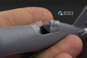 Quinta Studio QC72023 F4U-1 Corsair (Bird cage) vacuformed clear canopy (for Tamiya kit) 1/72 – image 3