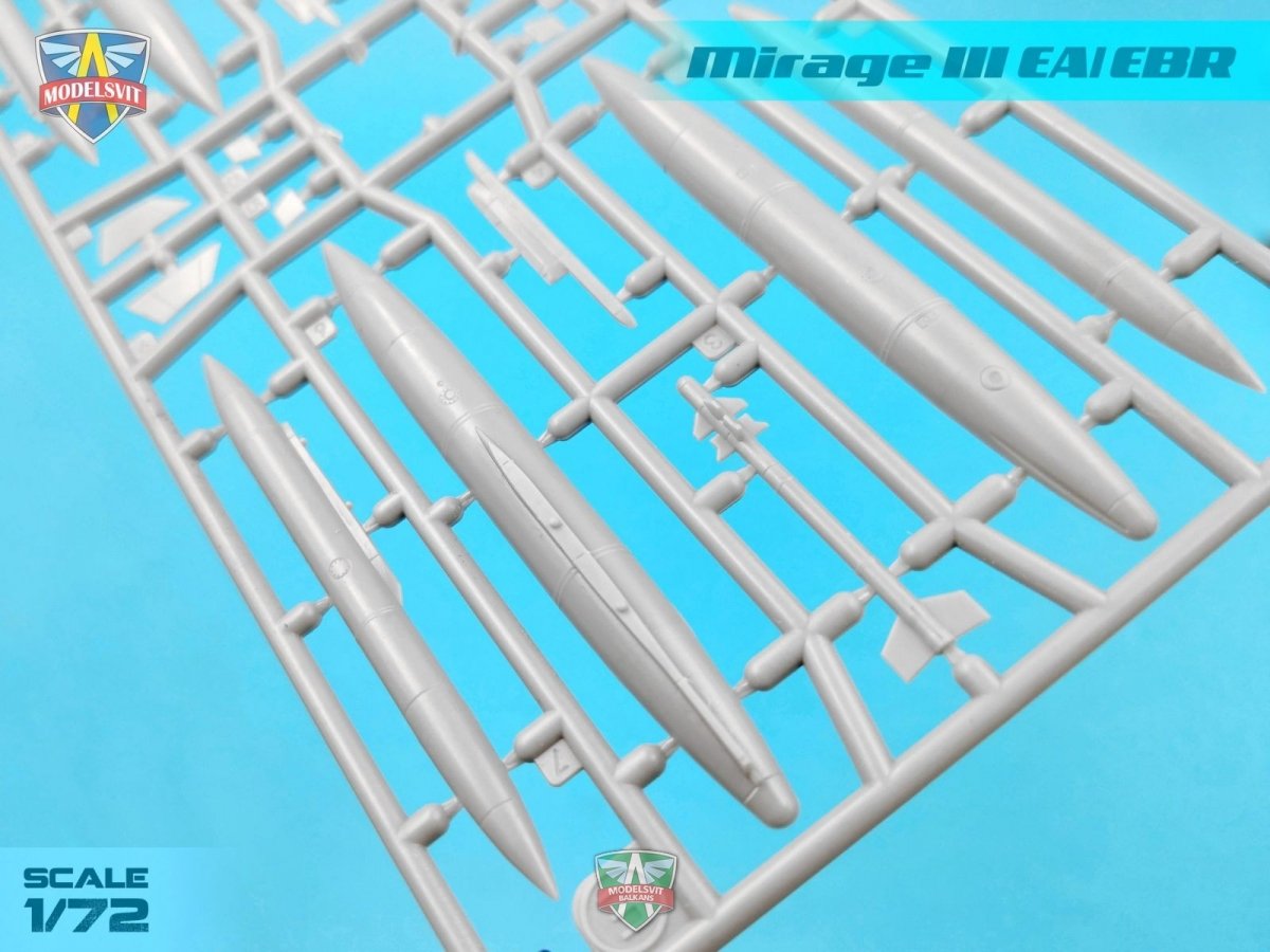 Modelsvit 72063 Mirage III EA/EBR 1/72 – Bild 6