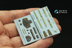 Quinta Studio QD32237 Horten Ho 229 3D-Printed colored Interior on decal paper (Zoukei Mura) 1/32 – immagine 9