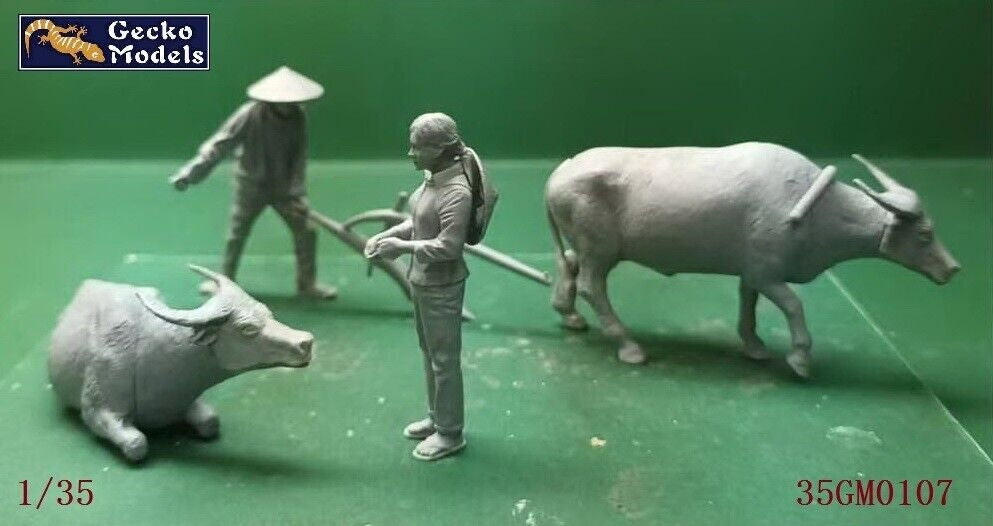 Gecko Models 35GM0107 60s-70s Farming in Vietnam 1/35 – Bild 2