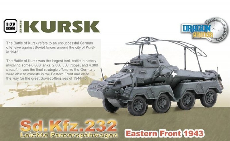 Dragon 60618 Sd.Kfz.232 Leichte Panzerspahwagen Eastern Front 1943 1/72