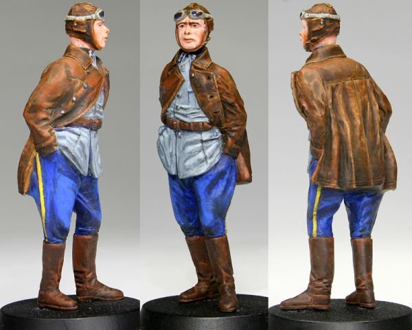 ToRo Model 32F04 September 1939 - Pilot from the Kościuszko Squadron / Polish-Bolshevik War 1920 - Polish Fighter Pilot, 7th Kosciuszko Squadron 1/32 – Bild 3