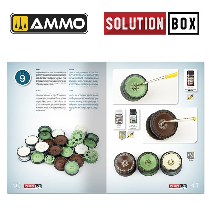 Ammo of Mig 6529 SOLUTION BOOK 23 - How to Paint WWII German Late War Vehicles (Multilingual Book) – image 10
