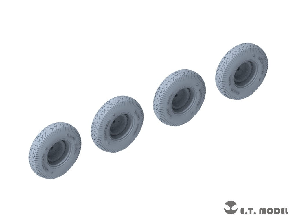 ET Model P35-108 WWII German Sd.Kfz.234 Large Diameter Weighted Wheels Type.8 1/35 – obrázek 3