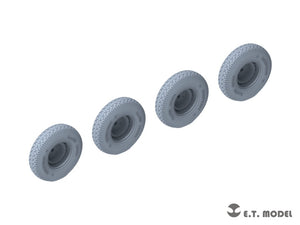 ET Model P35-108 WWII German Sd.Kfz.234 Large Diameter Weighted Wheels Type.8 1/35 – obrázek 3