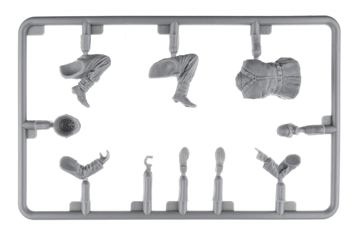MiniArt 53024 GERMAN TANK RIDERS SET 2. RESIN HEADS 1/35 – image 9
