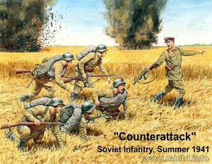 Master Box 3563 Counterattack Soviet infantry, summer 1941 1/35 – Bild 2
