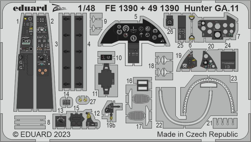 Eduard 491390 Hunter GA.11 Airfix 1/48 – image 2