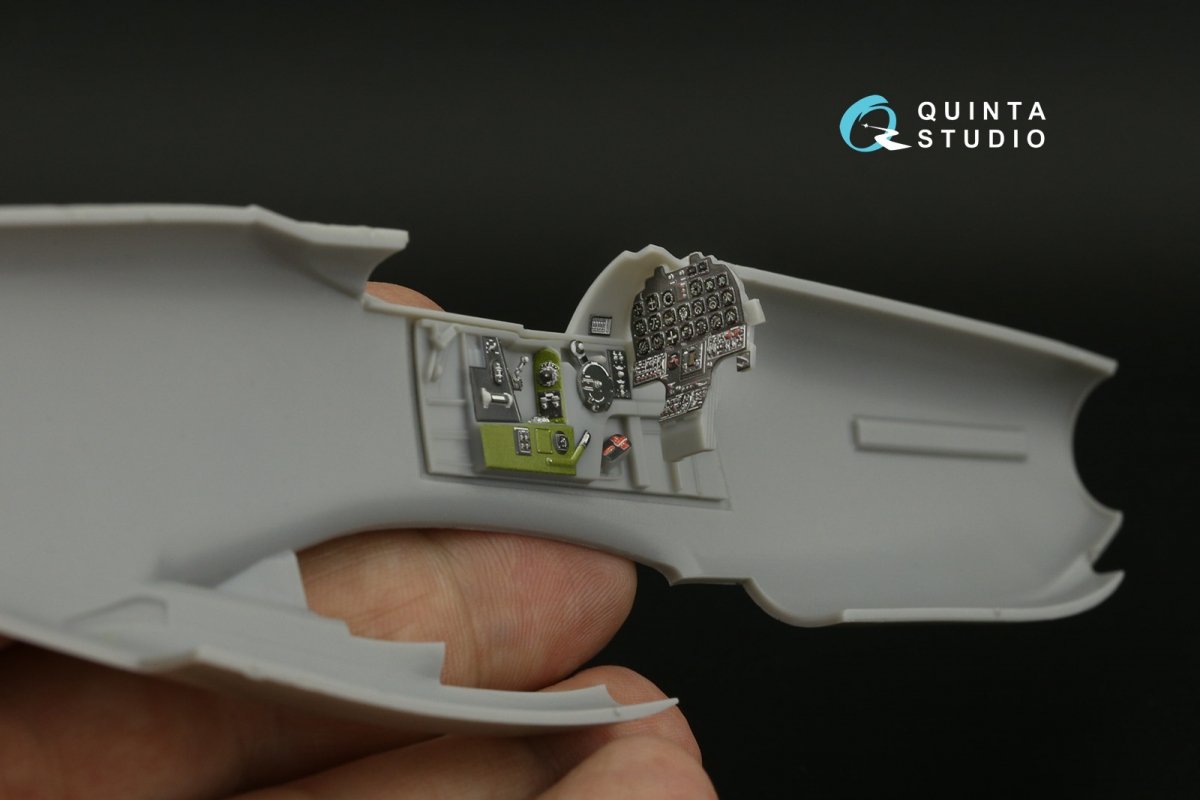 Quinta Studio QD48364 F-82G Twin Mustang 3D-Printed &amp;amp; colored Interior on decal paper (Modelsvit) 1/48 – image 2