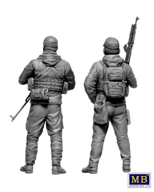 Master Box 35226 Russian-Ukrainian War series, Kit № 4. Territorial Defense Forces of Ukraine. Bucha clean-up from russian marauders and rapists, April 2022 1/35 – image 5