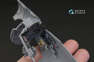 Quinta Studio QD32015 F4U-1 Corsair (Bird cage) 3D-Printed &amp;amp; colored Interior on decal paper (for Tamiya kit) 1/32 – image 3