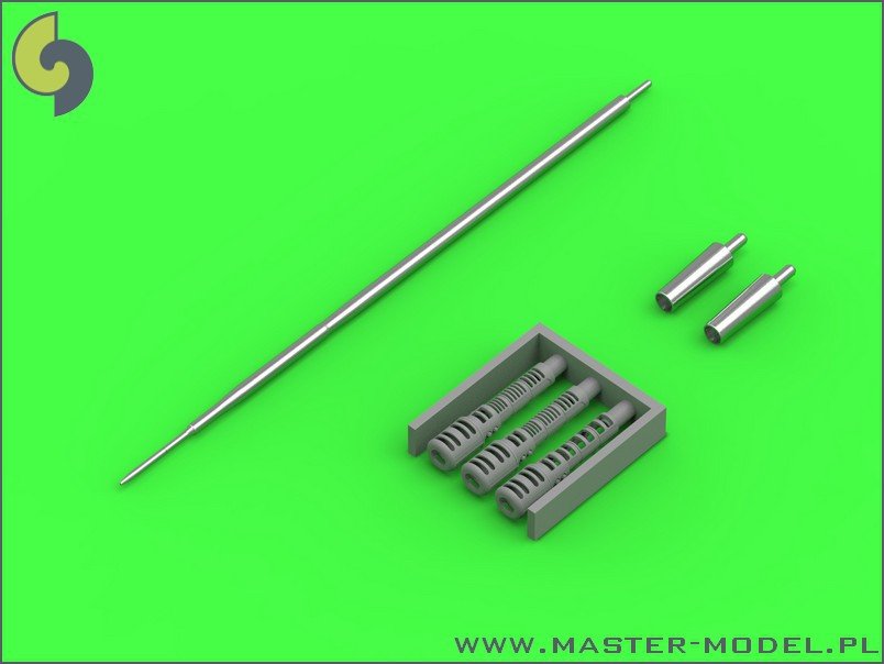 Master AM-48-092 MiG-19S (Farmer C) - gun barrels set, &amp;amp; Pitot Tube (1/48)