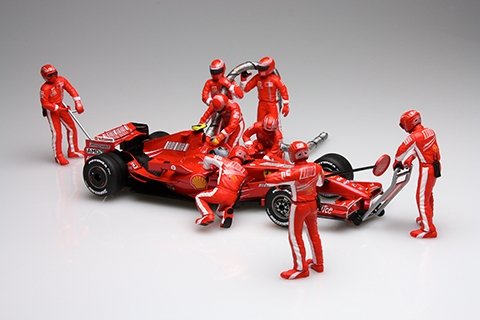 Fujimi 116570 GT-21 Pit Crew B Set 1/24 – immagine 3