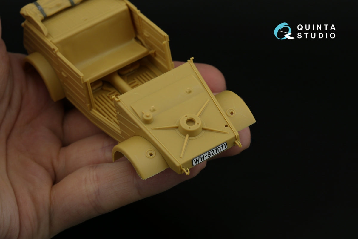 Quinta Studio QD35143 Kubelwagen Type 82 3D-Printed &amp;amp; colored Interior on decal paper (Hero) 1/35 – image 6