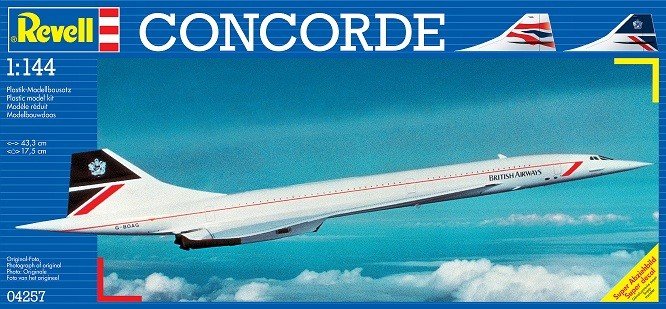 Revell 04257 Concorde 1/144