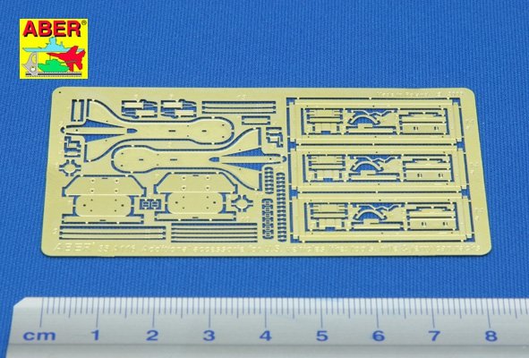 Aber 35A116 Additional accessories for U.S. vehicles like: tools, rifle and jerry can racks 1/35 – zdjęcie 2