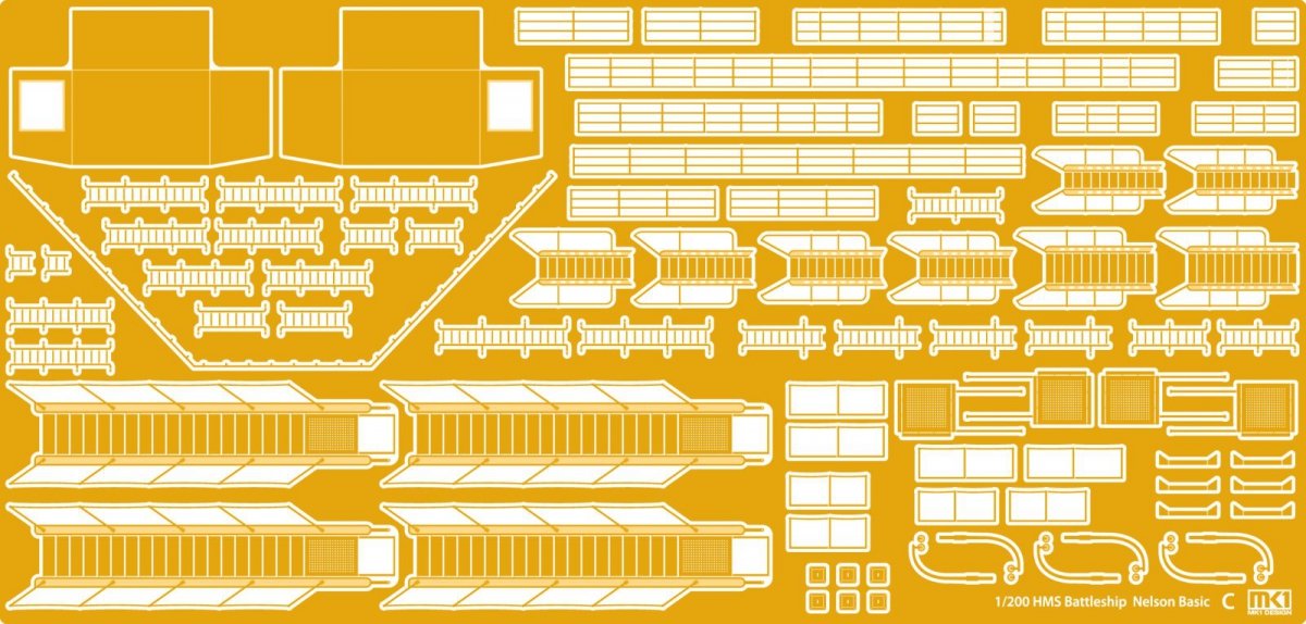 MK1 Design MD-20014 HMS Rodney Value Pack 1/200 – image 5