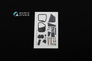 Quinta Studio QD72019 Mi-24V NATO 3D-Printed &amp;amp; colored Interior on decal paper (for Zvezda kit) 1/72 – image 2