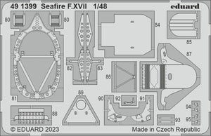 Eduard 491399 Seafire F. XVII Airfix 1/48 – Bild 2