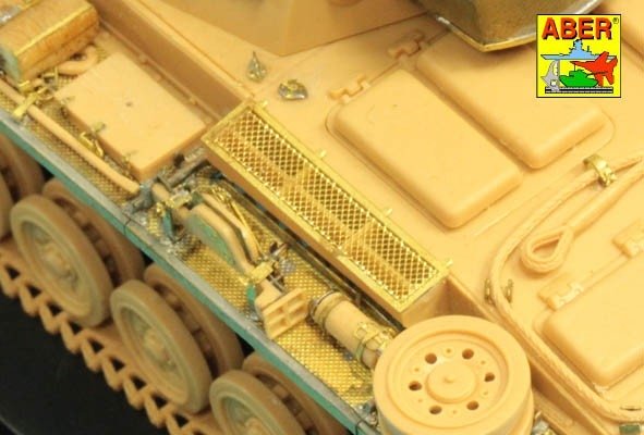 Aber 48A31 Grilles for Pz.Kpfw. III &amp;amp; Stug III Fit to Tamiya models: 32540; 32524; 32525; 32543; 1/48 – Bild 9