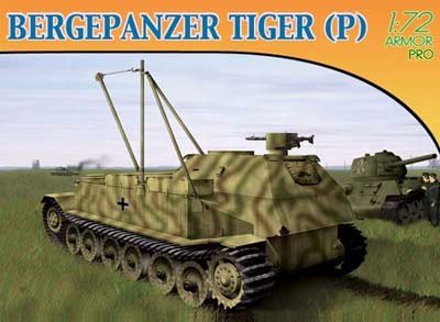 Dragon 7227 BERGEPANZER TIGRE (P) (1/72)