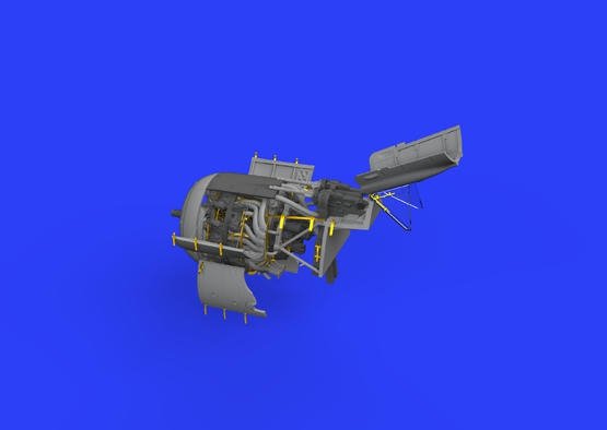 Eduard 648440 Fw 190A-8/ R2 engine &amp;amp; fuselage guns 1/48 EDUARD – Bild 2