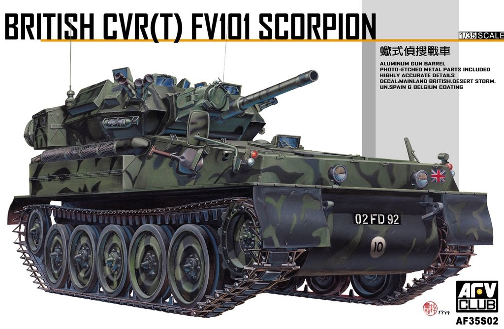 AFV Club 35S02 FV101 Scorpion 1/35