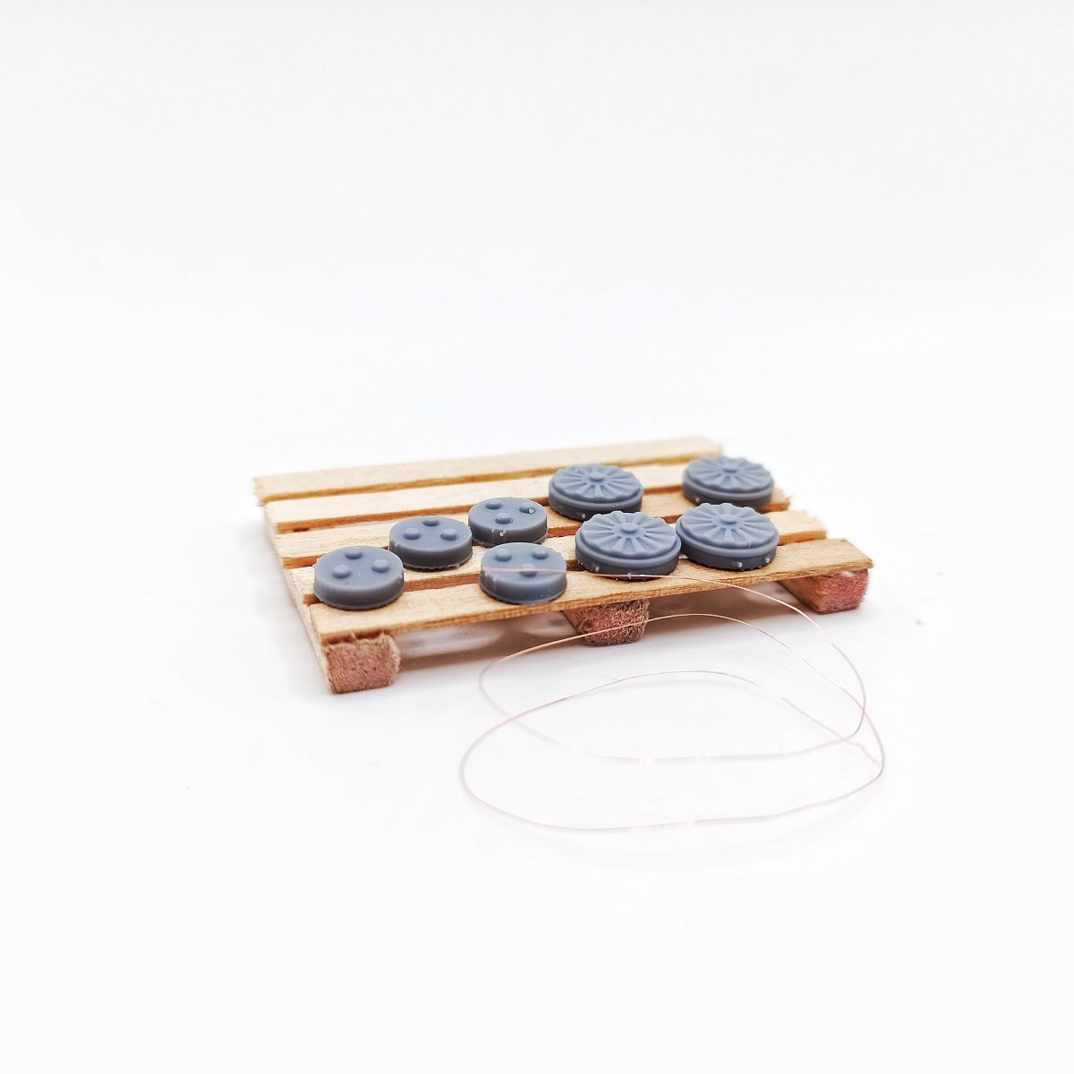 Yamamoto Model Parts YMP3507 German anti-tank mines Set#1 1/35 – Bild 2