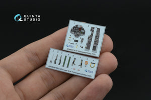 Quinta Studio QD48522 A-4C 3D-Printed &amp;amp; colored Interior on decal paper (Hasegawa/Hobby2000) 1/48 – image 7