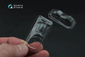 Quinta Studio QC72006 Mi-24/35 all bubble-version vacuformed clear canopy (for Zvezda kit) 1/72 – immagine 5