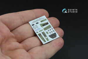 Quinta Studio QDS-72199 Bristol Beaufighter Mk.21 3D-Printed &amp;amp; colored Interior on decal paper (Hasegawa/MPM) (small version) 1/72 – image 4