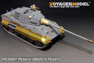 Voyager Model PE35957 WWII German King Tiger (Hensehel Turret) For HOBBYBOSS 84533 1/35 – obrázek 5