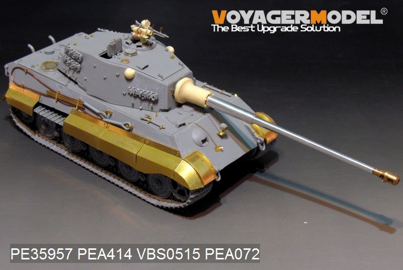 Voyager Model PE35957 WWII German King Tiger (Hensehel Turret) For HOBBYBOSS 84533 1/35 – obrázek 5