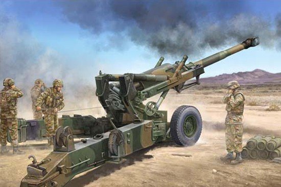 Trumpeter 02306 M198 155mm Medium Towed Howitzer (early version) 1/35