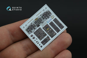 Quinta Studio QD48464 CH-47A 3D-Printed colored Interior on decal paper (HobbyBoss) 1/48 – obrázek 5