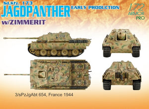 Dragon 7241 Sd.Kfz. 173 JAGDPANT. E.PROD.w/ZIMMERIT 1/72 – image 3