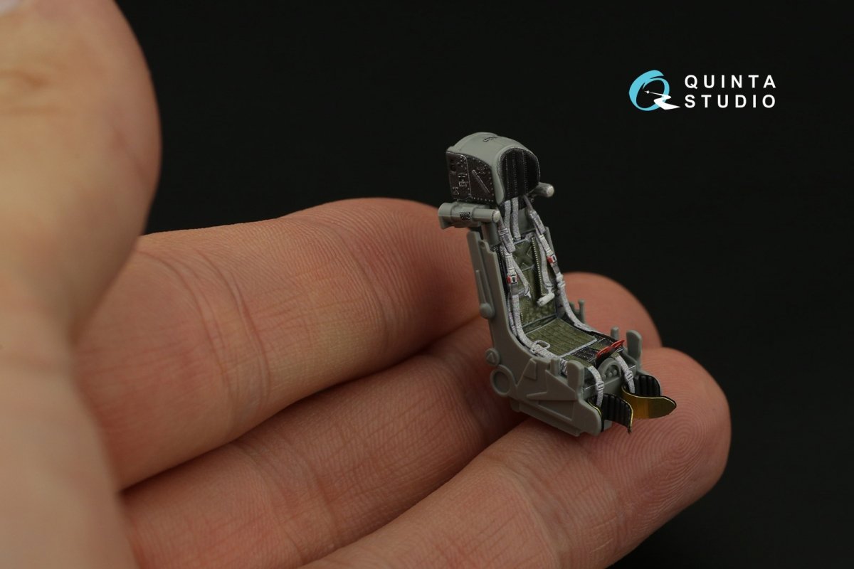 Quinta Studio QR48017 K-36 ejection seat for MiG-29 family ( GWH ) 1/48 – imagen 2