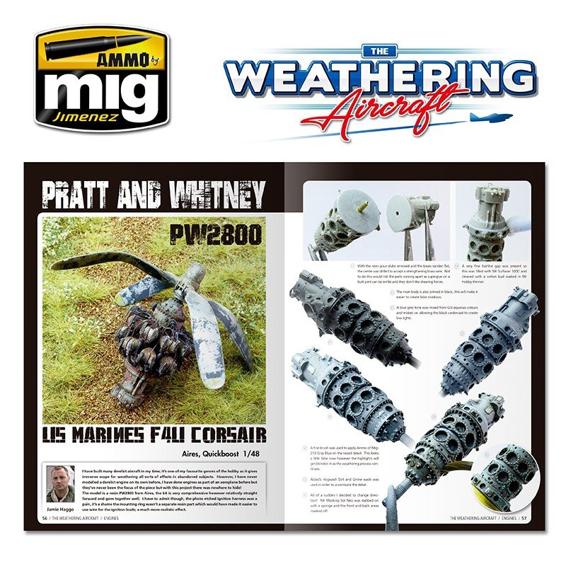 AMMO of Mig Jimenez 5203 TWA ISSUE 3 ENGINES (ENGLISH) – immagine 6