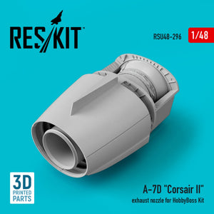 RESKIT RSU48-0296 A-7D &amp;quot;CORSAIR II&amp;quot; EXHAUST NOZZLE FOR HOBBYBOSS KIT 1/48