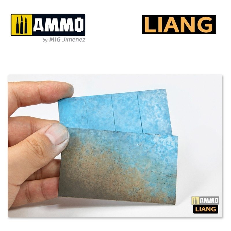 Liang 0001 Weathering Airbursh Stencils – imagen 6