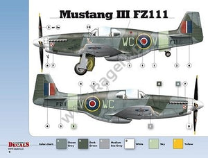 Kagero KD32003 Mustangs over Europe Part 1 Nos. 303 &amp;amp; 309 Squadrons 1/32 – image 3