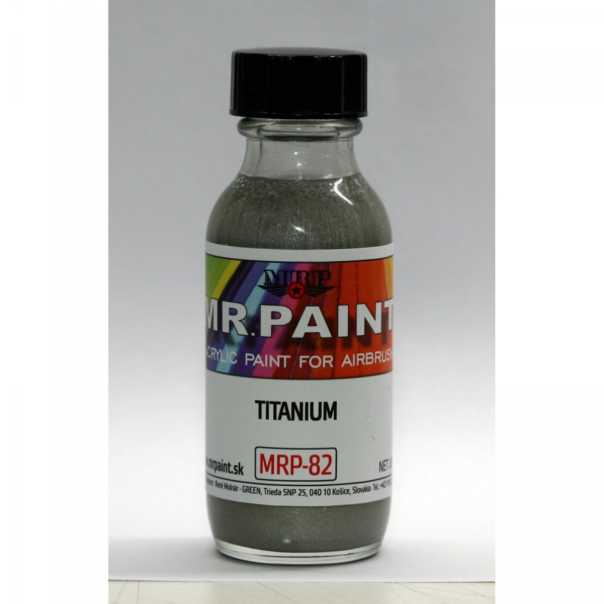 MR. Paint MRP-082 TITANIUM Metallic 30ml – image 2