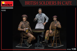MiniArt 35392 BRITISH SOLDIERS IN CAFE 1/35 – immagine 4