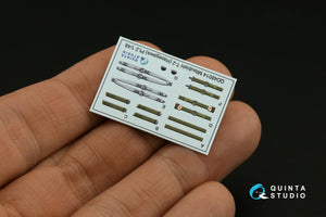 Quinta Studio QD48014 Mitsubishi T-2 3D-Printed colored Interior on decal paper (Hasegawa) 1/48 – image 7