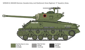 Italeri 6586 Sherman M4A3E8 - Korean War 1/35 – obrázek 7