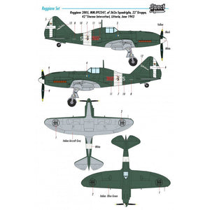 Sword 72110 Reggiane Fighter 6pcs 1/72 – zdjęcie 7