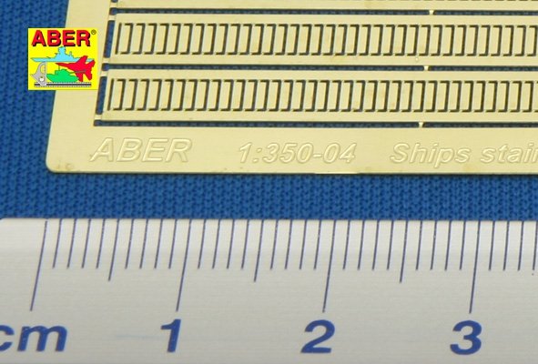 Aber 350-04 Ships stairs 1/350 – obrázek 3