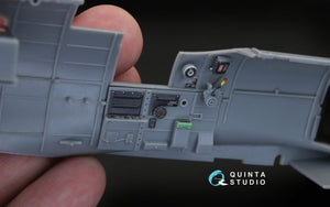 Quinta Studio QD32030 Spitfire Mk.V 3D-Printed &amp;amp; colored Interior on decal paper (for Hobbyboss kit) 1/32 – Bild 8