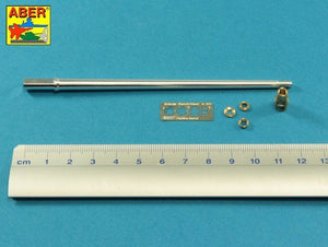 Aber 35L-300 Barrel with muzzle brake for Panther G for Takom 1/35 models – imagen 2